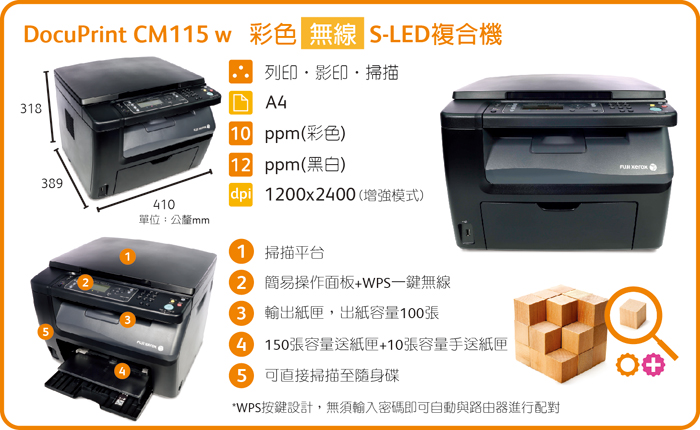 docuprint cm115
